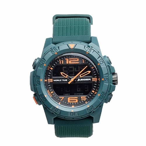 PROMO EIGER1989 ORIGINAL BAITOU WATCH JAM TANGAN DIGITAL - BAITOU GREEN