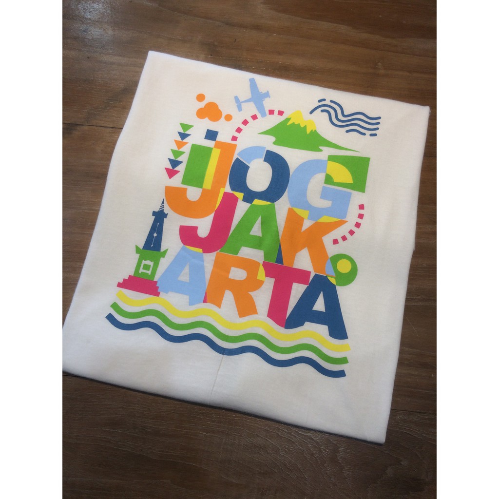 Kaos Jogja Dagadu Hiruk Pikuk - Jogja Destination