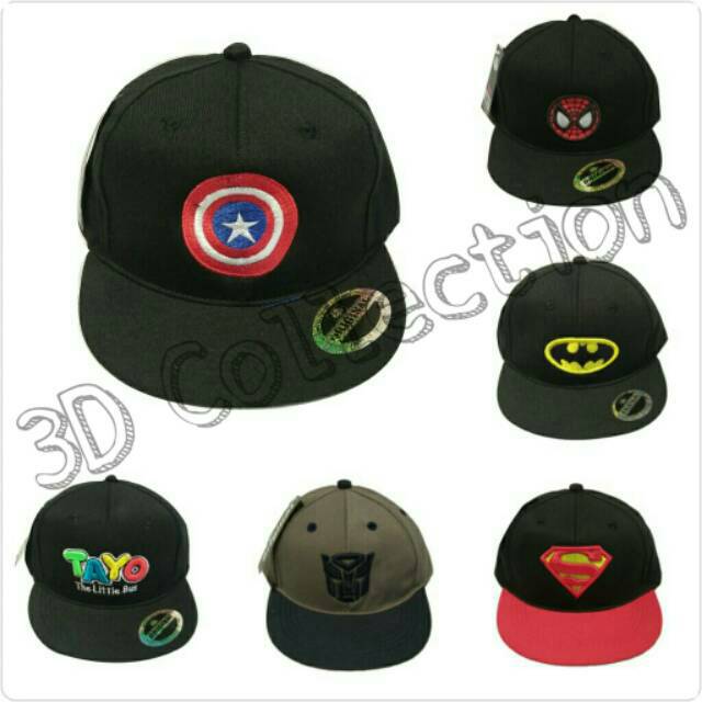 Topi Hip Hop Anak / Topi Snapback Anak