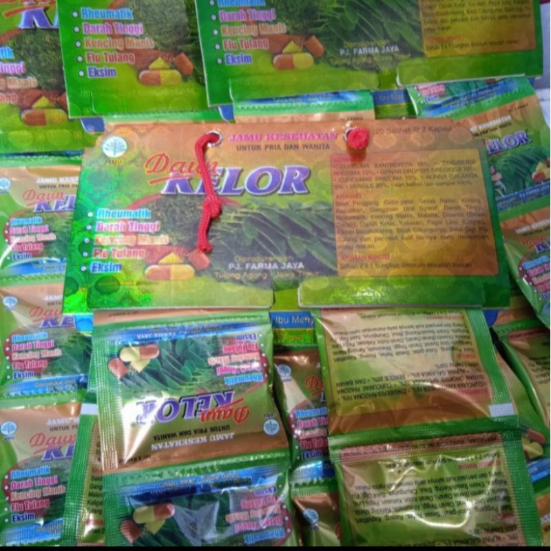 Kapsul Daun Kelor asli ori