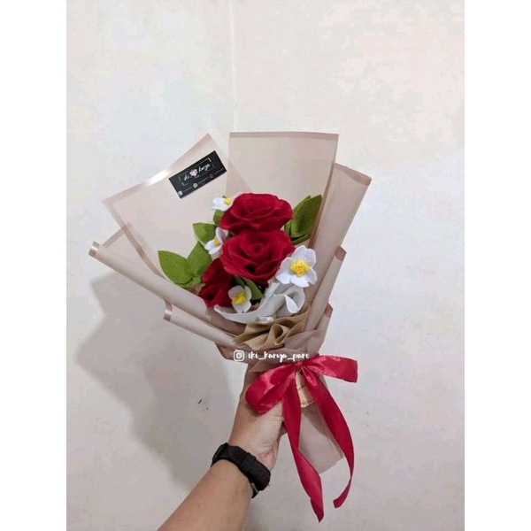 buket wisuda murah pria/wanita/buket bunga palsu