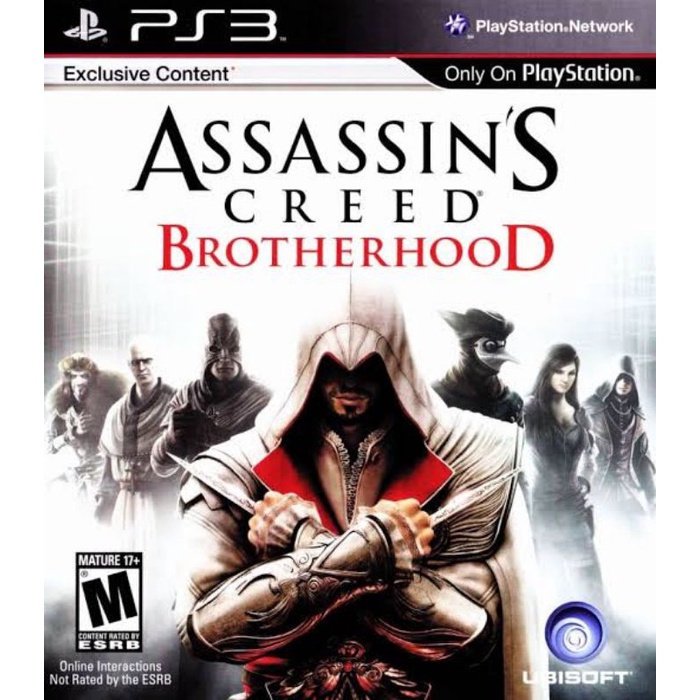 DVD Game PS3 Hen/CFW Assassins Creed Brotherhood +DLC [Save data tamat]