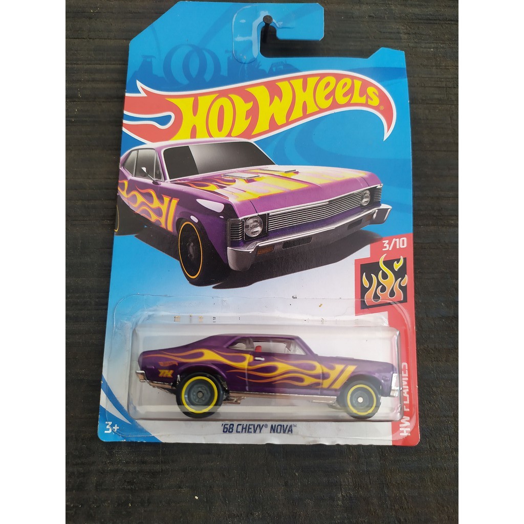 hot wheels 68 chevy nova treasure hunt