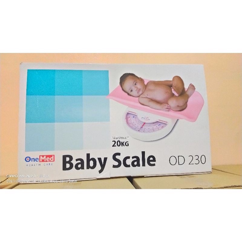 Timbangan bayi manual OneMed type OD-230 model