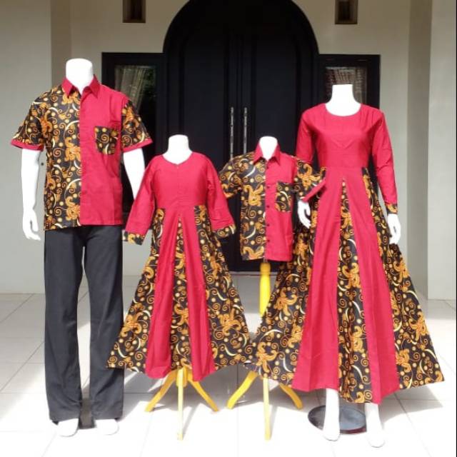 Batik Sarimbit keluarga muslim syari best seller