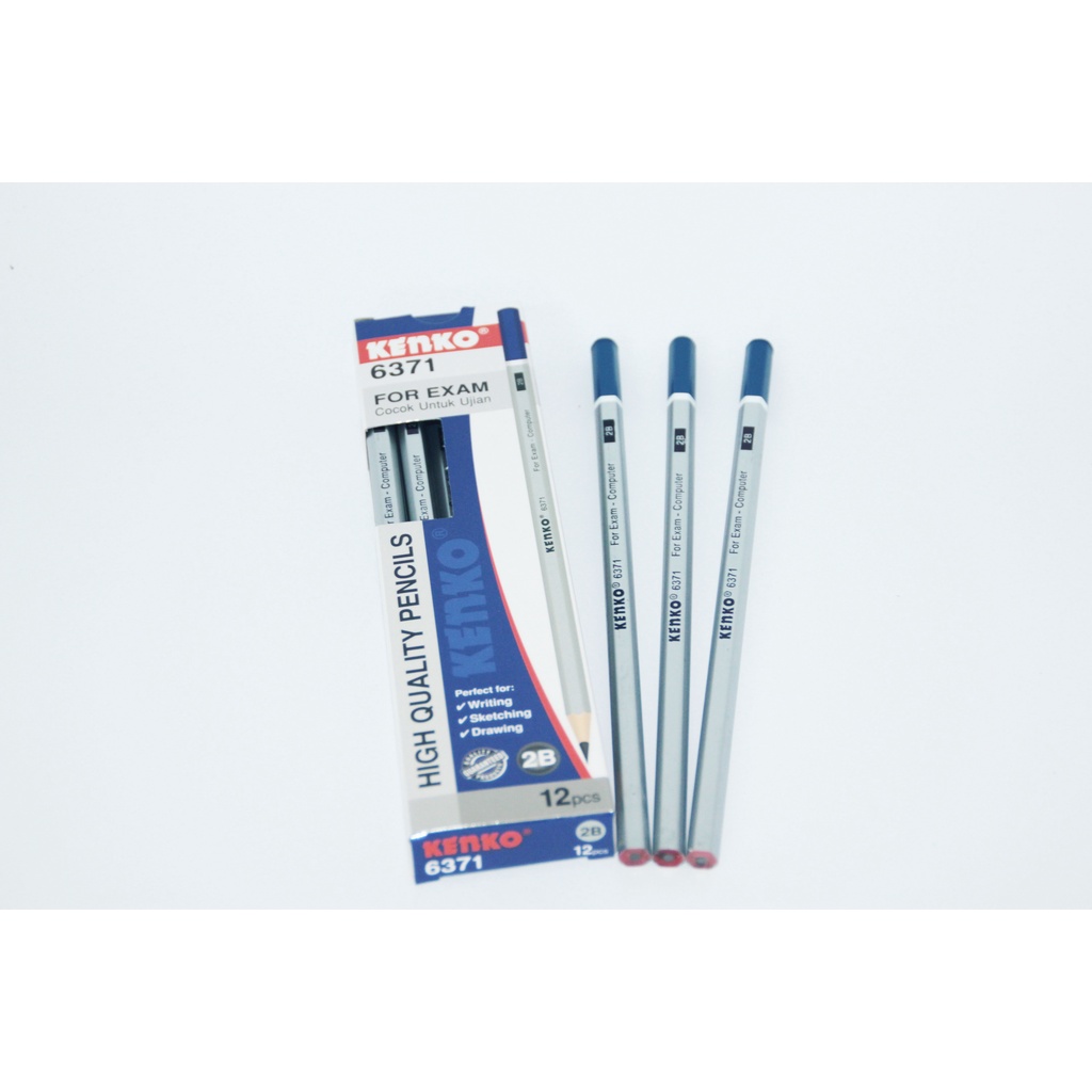 

Pensil Serut Kenko 6371 2B Silver