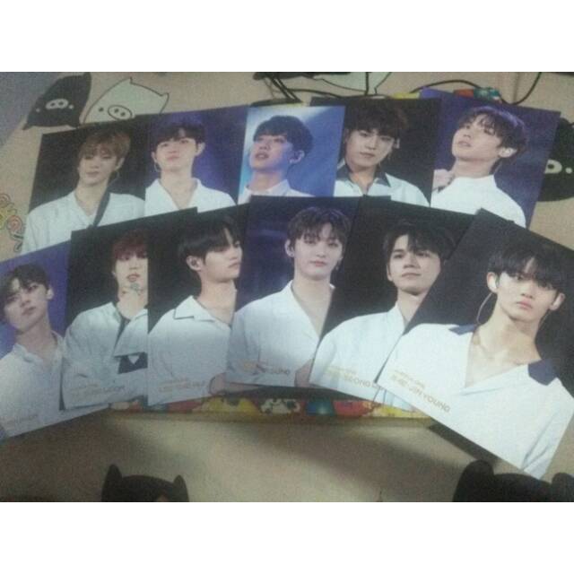 READY LANGSUNG KIRIM Wanna One Mini Poster SET DVD ONE THE WORLD/Album/pop up store/summer package