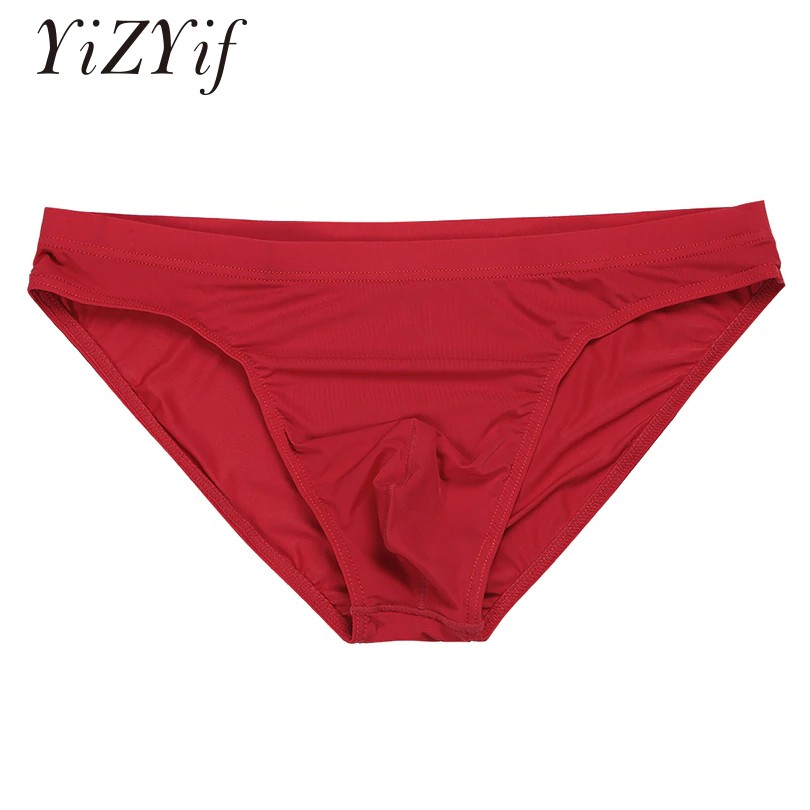 Jual Bebas Ongkir Yizyif Men Bikini Briefs Underwear Slip Hombre Sexy Lingerie Sissy Panties Gay 9707