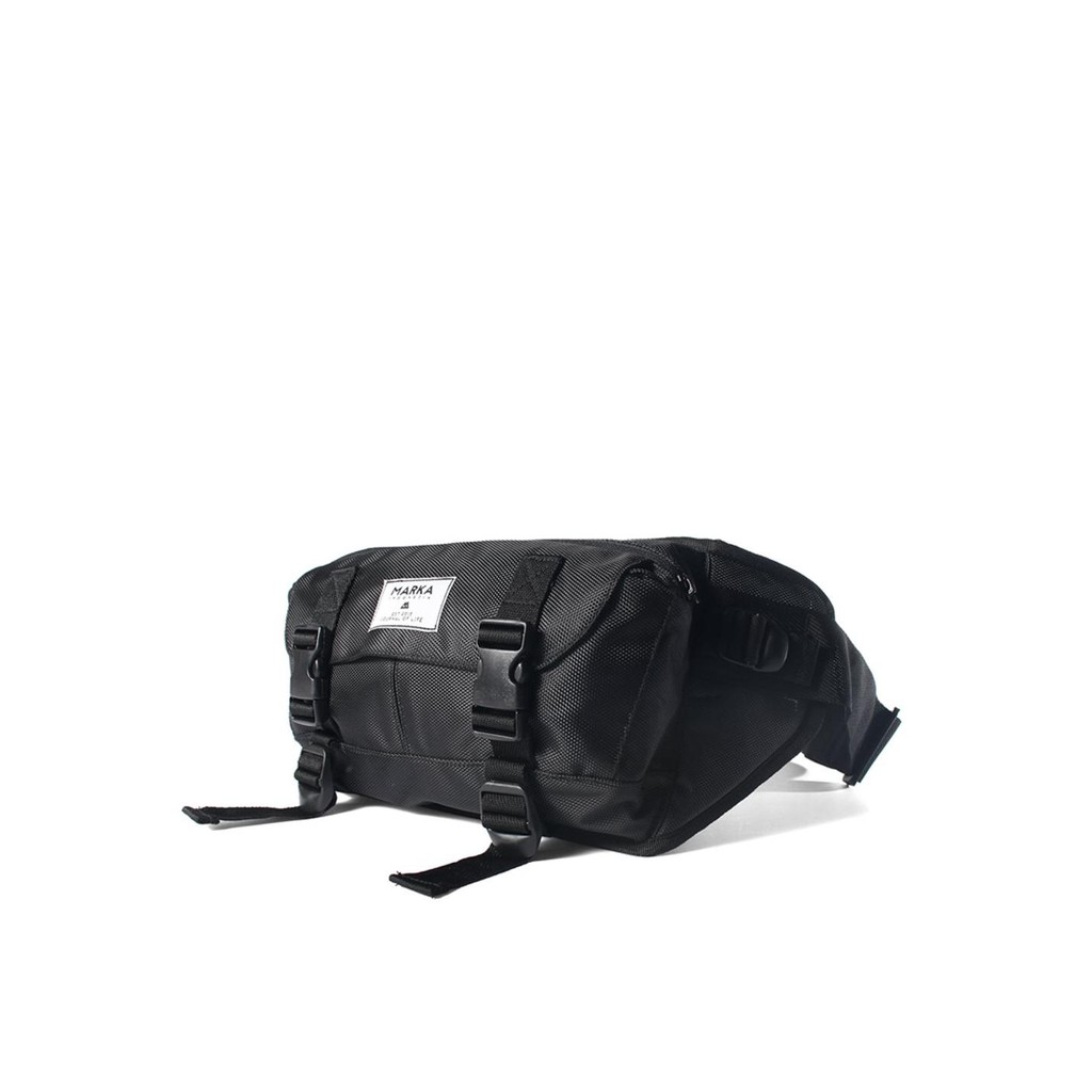 Paling Murah Noesa Black Waistbag Marka Tas Pinggang Pria Keren Bagus Murah