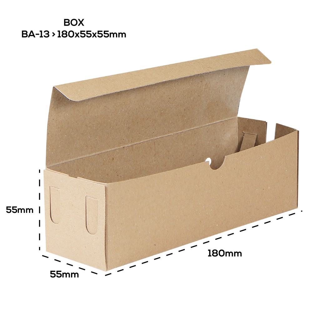 Box Corndog Bahan 275 Gsm Dus Sosis Box Sate (B13K1-Non Laminasi)