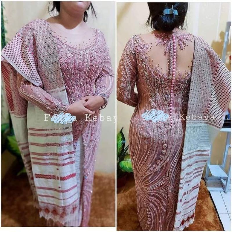 songket tumtuman tanpa sambungan gold putih liris mewah promo pengantin suhut batak