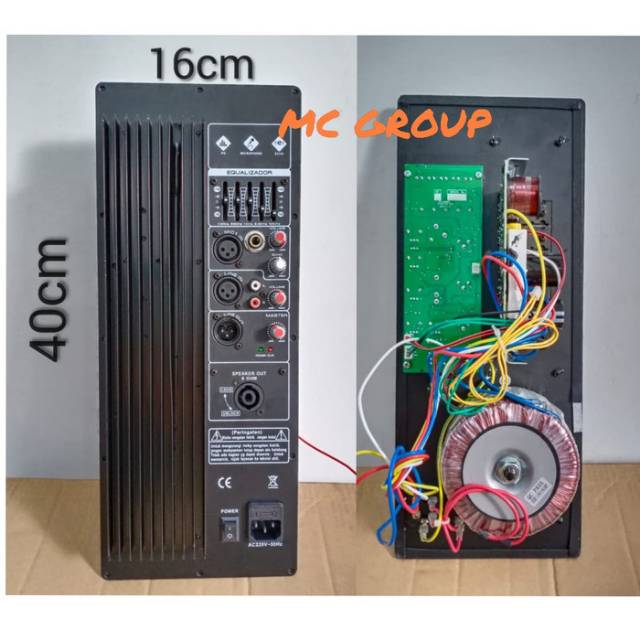 POWER KIT MESIN SPEAKER  AKTIF EQUALIZER 500 - 1500 WATT