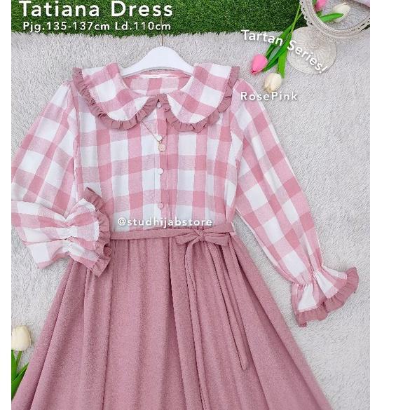 Menarik.. Baju Gamis Muslim Dewasa / Tatiana Dress / Baju Wanita Korea / Dress Muslim Dewasa / Gamis