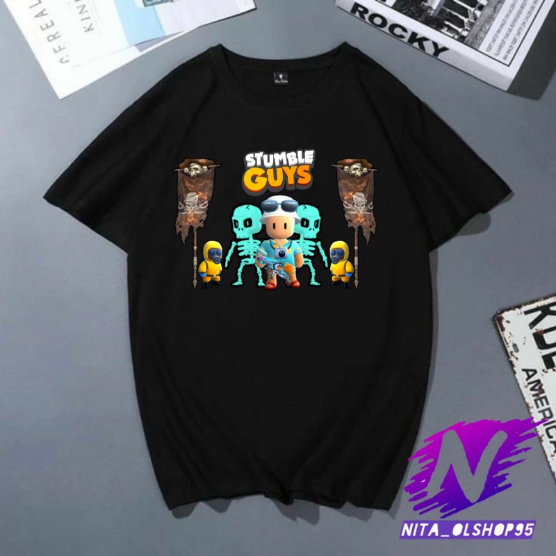 baju anak kaos anak stumble guys terlaris