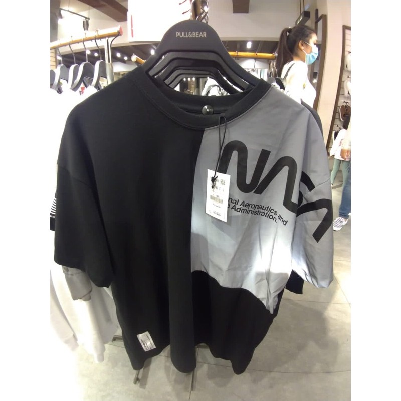 Jaetip Tshirt NASA Man Pull&Bear