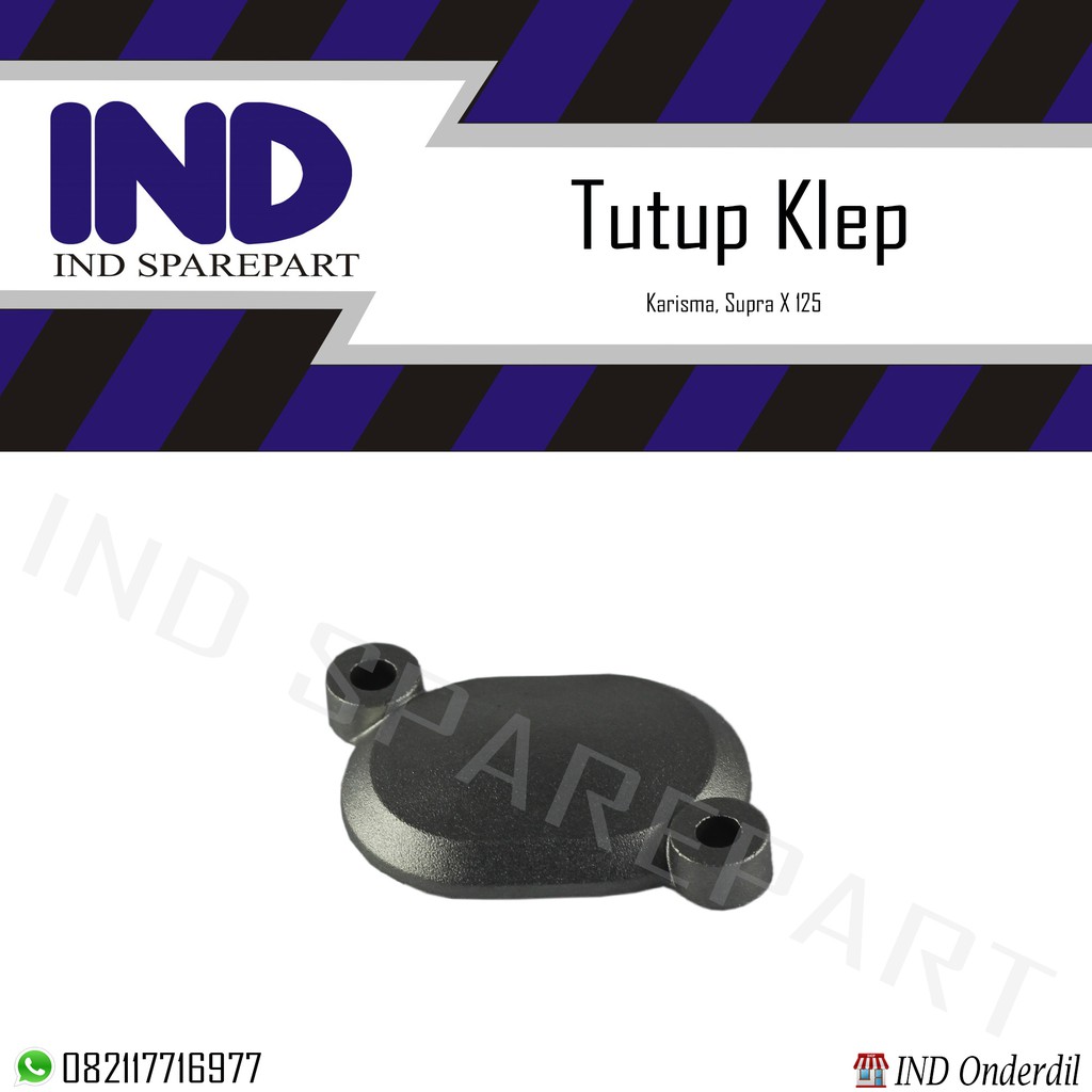 Tutup Klep Plus Oring Karisma &amp; Supra X 125