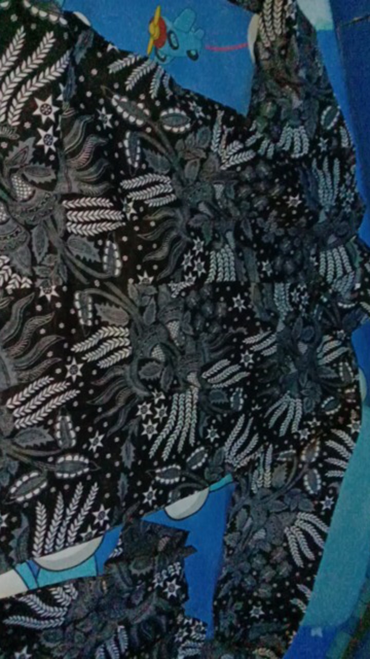 Atasan Batik Manggar Ayah Dan Anak// Kemeja Batik Pria M,l,xl