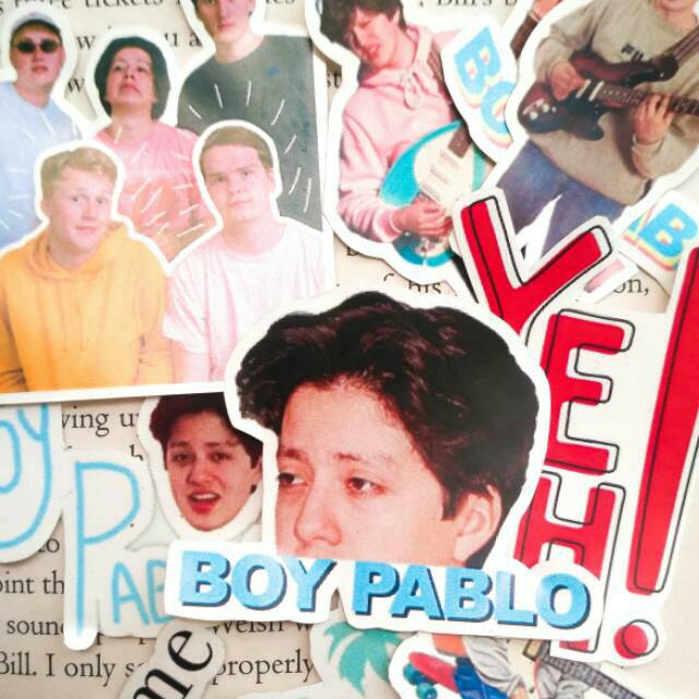 

Boy Pablo Waterproof Sticker Pack include 13 pcs Aesthetic vintage