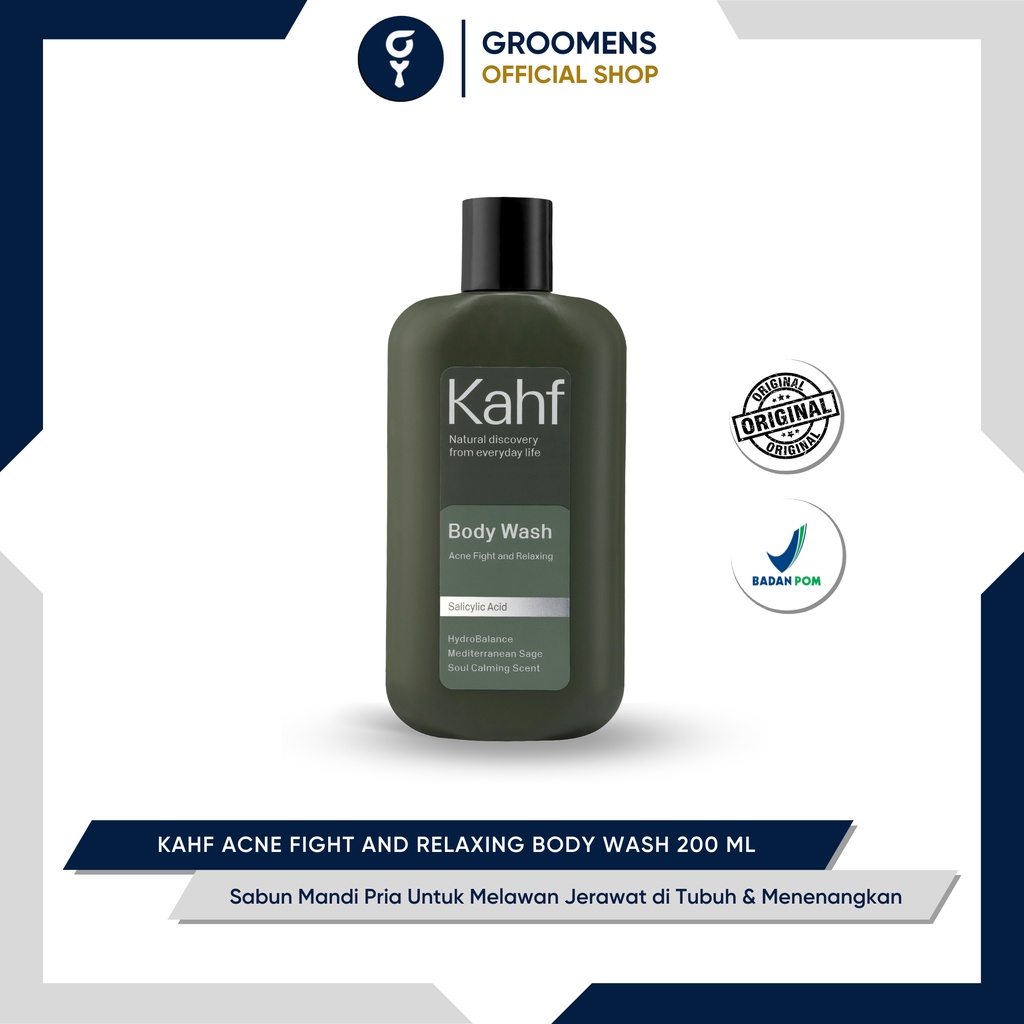 Kahf Acne Fight and Relaxing Body Wash 200 ml