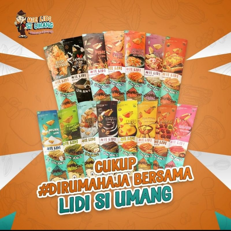 

Mie Lidi Si Umang 130gr