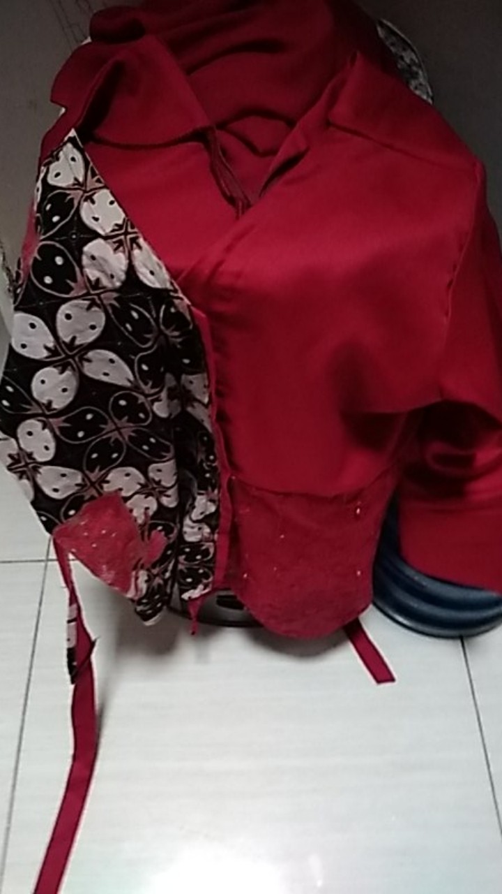 Atasan Batik Dolby Dolbi Dobby Doby Tenun Sutra Tulis Halus Katun Atbm Baron ,sarombit Atasan