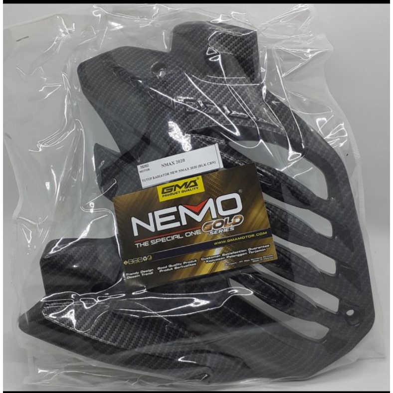 Cover tutup Radiator New Nmax 2020 Nemo tutup radiator carbon / Original Nemo Best Quality