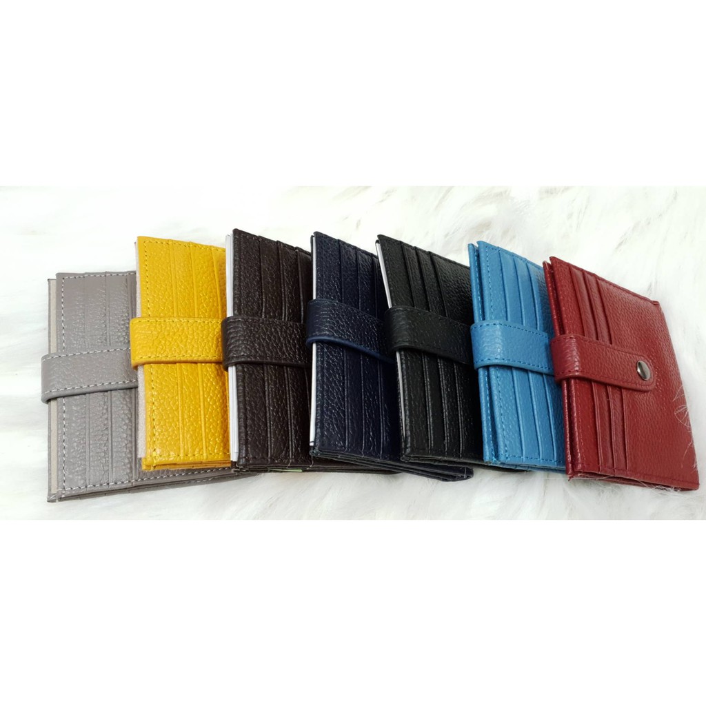 dompet kartu fashion kulit card holder wallet genuine leather corvus