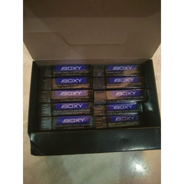 

penghapus boxy ep 60 dijual perboks satu boks isi 30 biji bersih & kertas tidak hitam