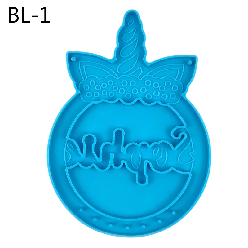 Siy Cetakan Lonceng Angin Bahan Silikon Resin Untuk Dekorasi Dinding Rumah