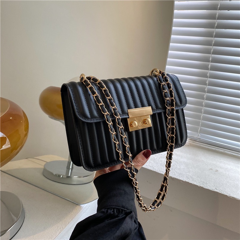 GOMART - Tas Selempang Wanita Import Terbaru Fashion Korea Kekinian - Tas Bahu Pesta Elegant - SL79