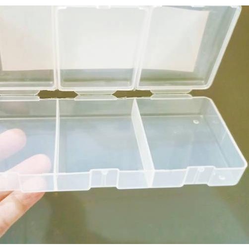 ➲ A04 -KOTAK PLASTIK / KOTAK AKSESORIS / BOX PLASTIK / BOX AKSESORIS ADA PENYEKATNYA ✴