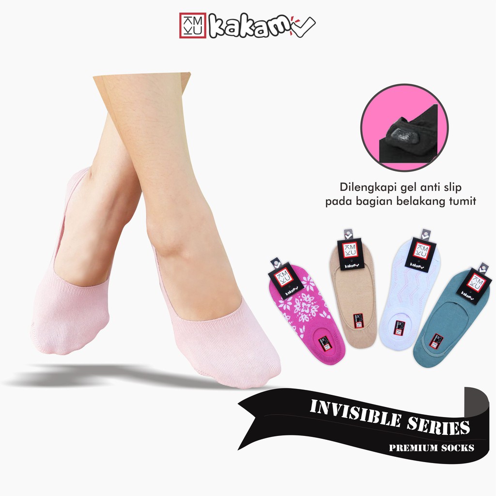 Kakamu Kaos Kaki Pendek Hidden Socks / Balet/ Invisible Socks