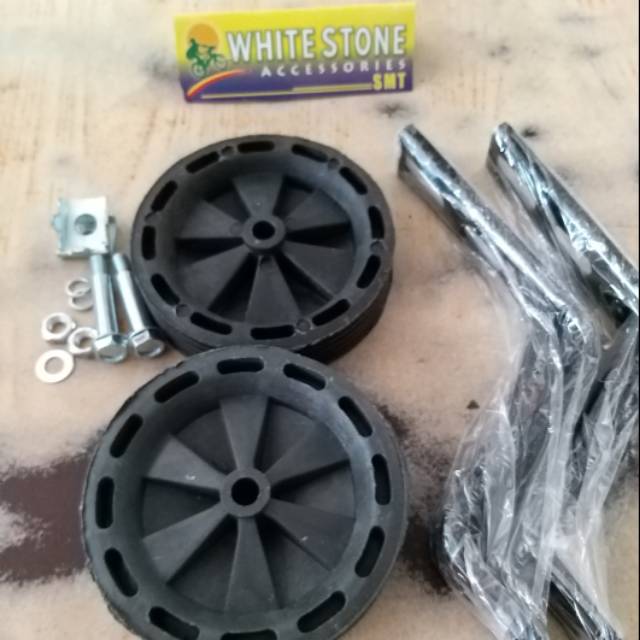 Roda samping /roda bantu sepeda ukuran 12-16 / Roda bantu sepeda kecil / Roda samping sepeda