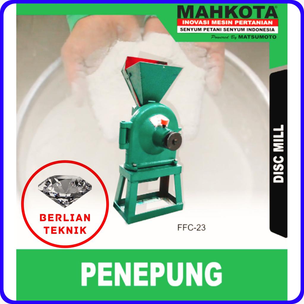 Alat Mesin Giling Tepung Disk Mill Mahkota FFC 23