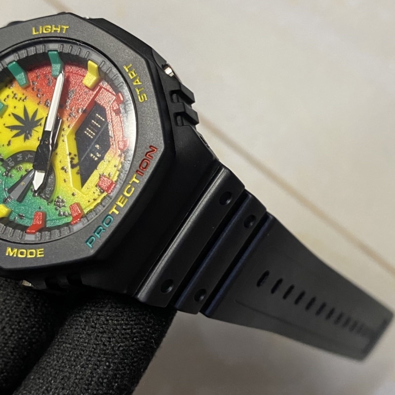 JAM G-SHOCK AUTOLIGHT TMJ GA-2100 SERIES GA-2100-1A1ER 420 Mary Jane