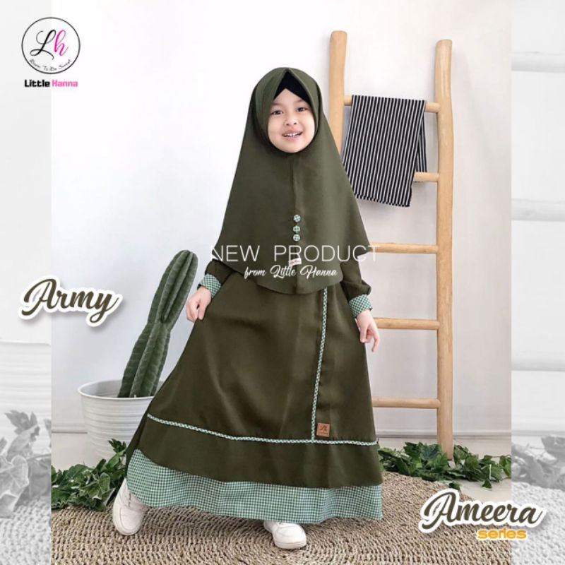 set gamis ameera by littlehanna 681012