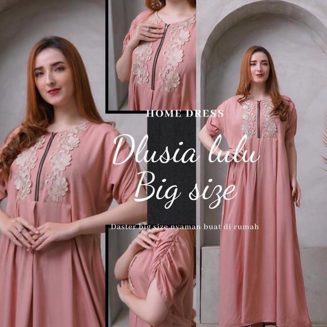 ✅🆕DLUSIA LULU BIG SIZE daster arab terbaru