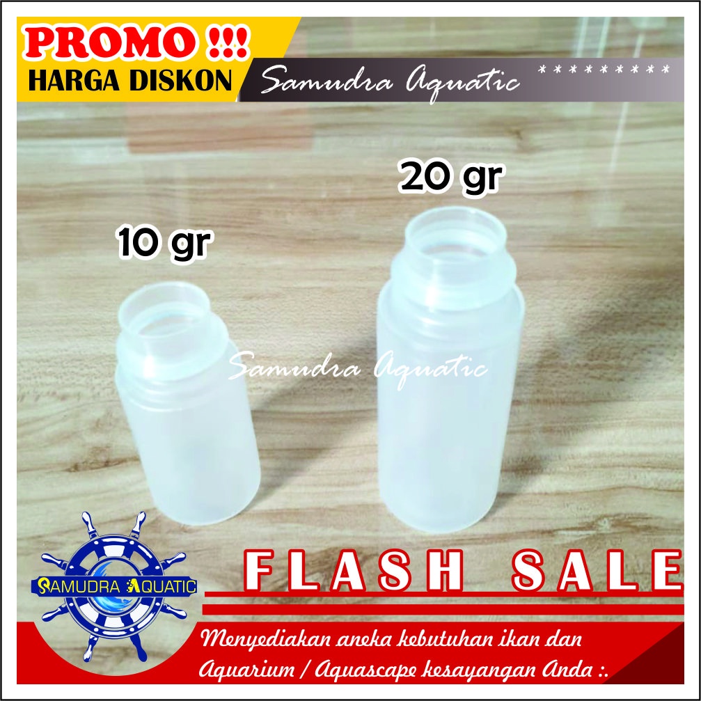 Botol Repack 20gr / 25 ml, Botol Plastik Kemasan Kosong