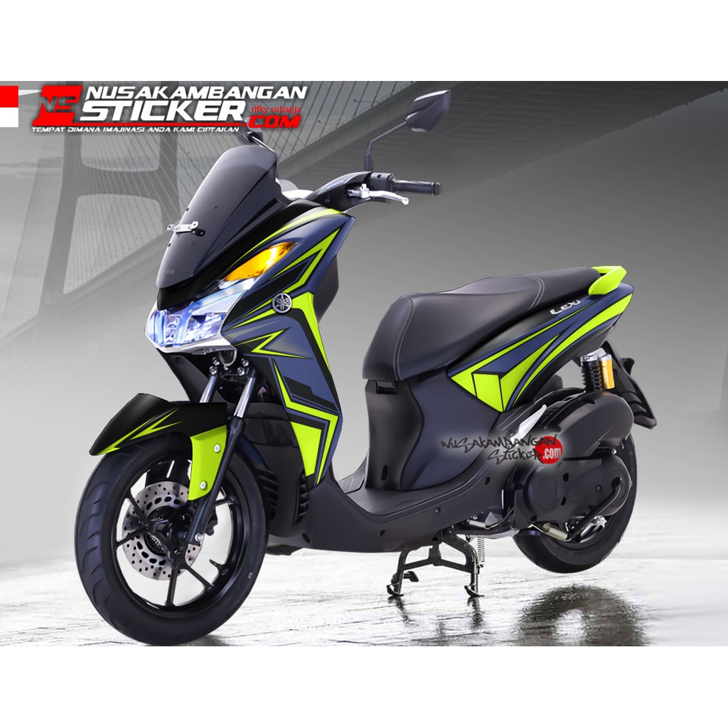Decal Stiker Yamaha Lexi