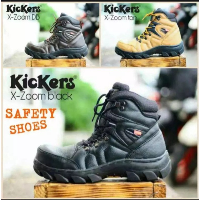 sefty boots Kickers original kulit asli. bisa COD