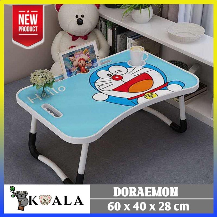 TERMUR@H MEJA LIPAT / MEJA LAPTOP / MEJA LIPAT ANAK / MEJA LIPAT LAPTOP - Doraemon