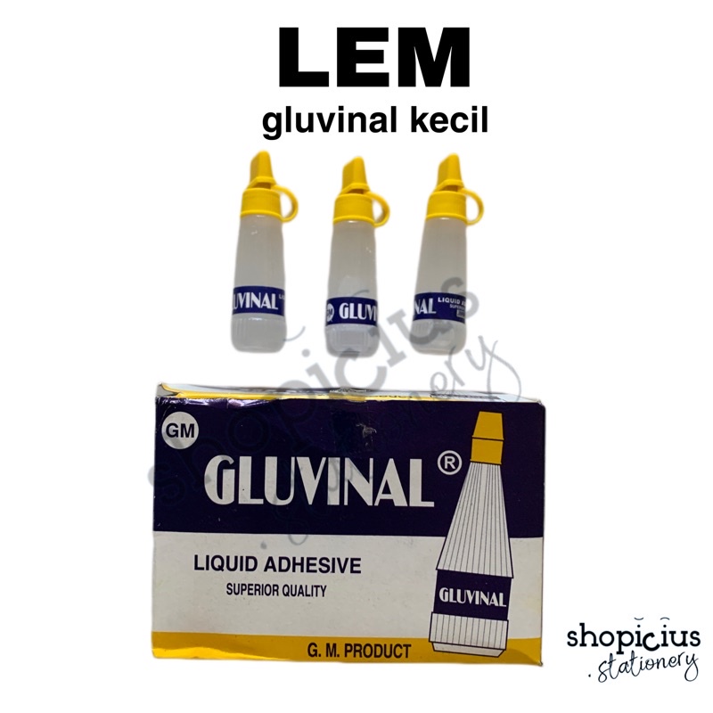 

Lem bening lem gluvinal Kecil