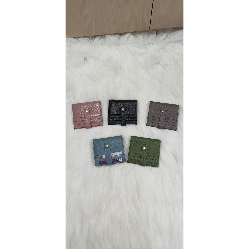 dompet kartu fashion kulit card holder wallet genuine leather cygna