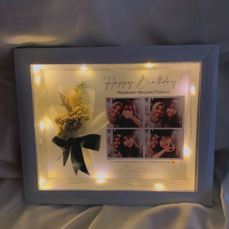 [DIKIRIM DALAM 24 JAM KERJA] HADIAH ROMANTIS GIFT 3D PIGURA + LAMPU HADIAH WISUDA, ANNIV, ULTAH, MUR