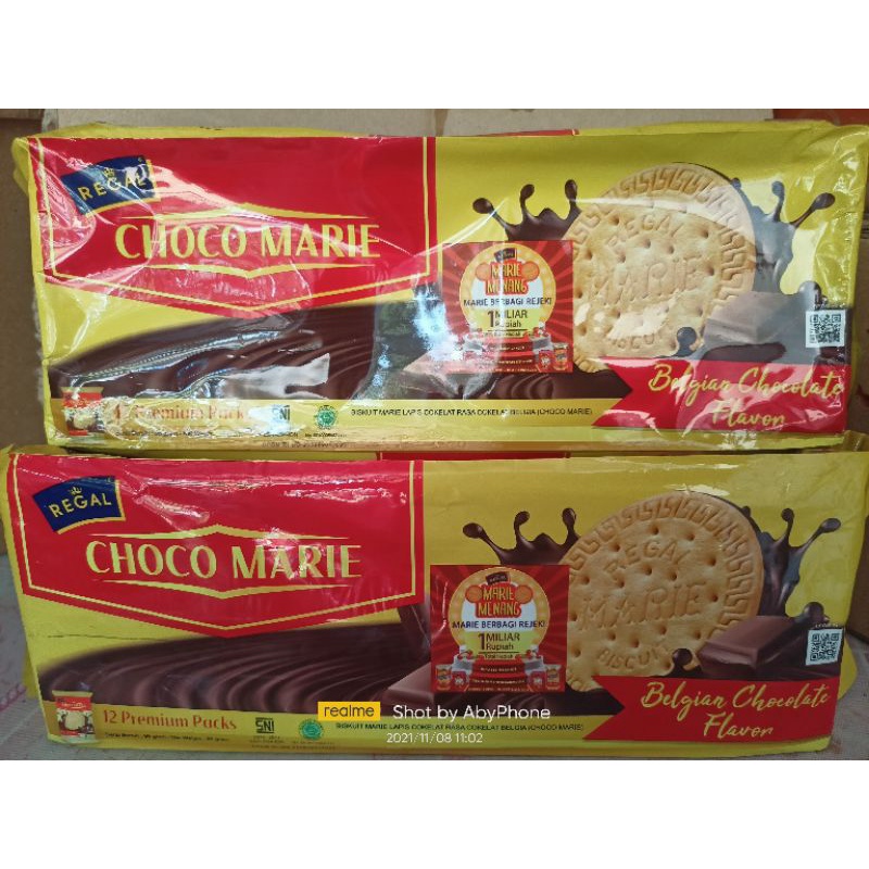 

Regal Choco Marie Belgian Choco Flavor 96 Gram