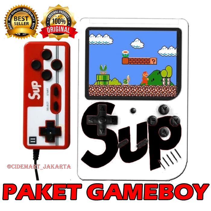 [PAKET GAMING!] GAMEBOY 400 IN 1 GAME SUP PORTABLE HANDHELD VIDEO GAME CONSOLE