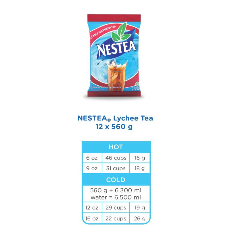 

Lychee Tea / Leci Tea / Teh leci dari Nestea (560gr)