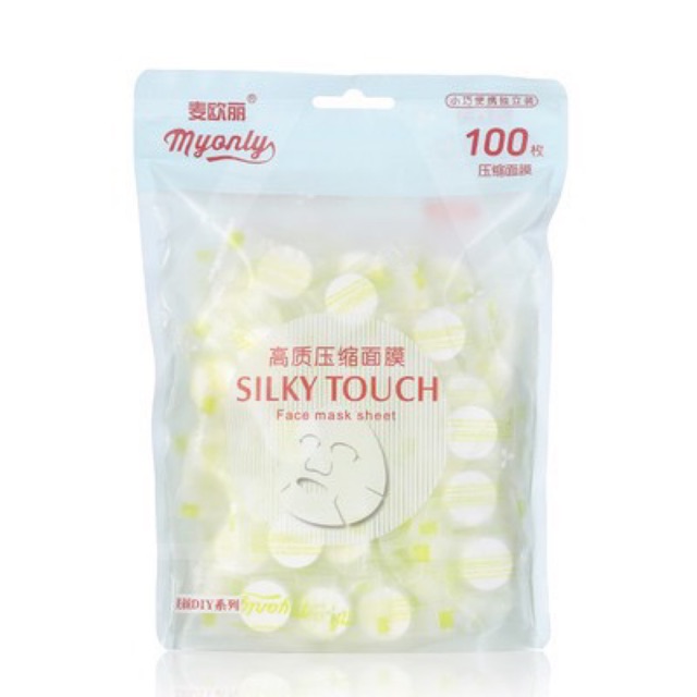 Masker wajah topeng muonly myonly mai ouli silky touch face mask sheet