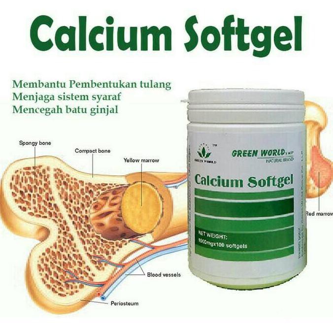 CALCIUM SOFTGEL GREEN WORLD ASLI