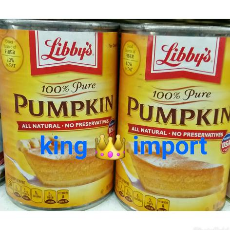 

Libby'S 100% Pure Pumpkin - Menu Instan
